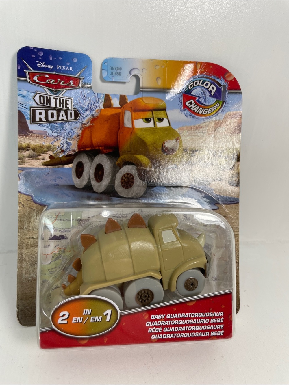 Disney Pixar Cars ~ 2024 ~ Color Changers ~ BABY QUADRATORQUOSAUR ~  New
